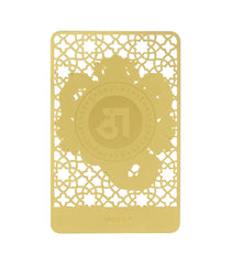 Dorje Drolo Scorpion Gold Talisman Card