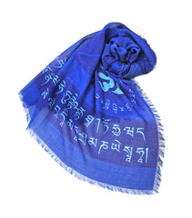 Blue Hues Sacred Protection Shawl