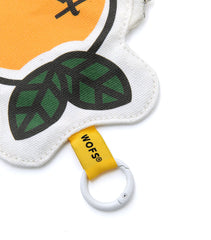 Good Fortune Orange Canvas Pouch