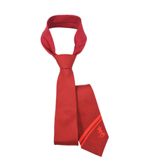 Red "HUM" Tie with Success Amulet