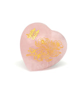 Nine-Tailed Fox on Rose Quartz Heart