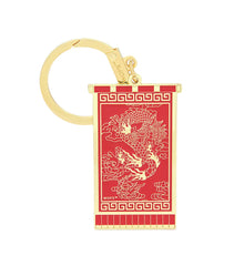 Prosperity Flag with Dragon Amulet