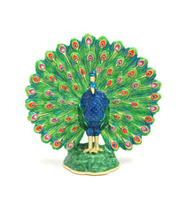 Magic Peacock with Anti-Burglary Plaque