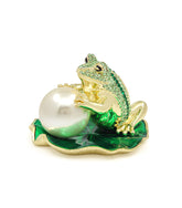 Three Legged Toad with Giant Pearl