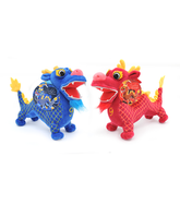 Adorable "Period 9" Dragon Plush (1 Pair)