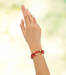 Lucky 9 Fire Element Bracelets (Set of 2)