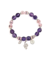 Fortune Ascend: Snake & Power 9 Charm Bracelet