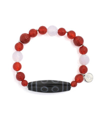 "Wealth & Good Fortune" Dzi Bracelet