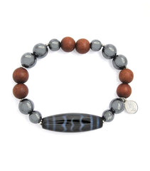 "Always Safe" Dzi Bracelet