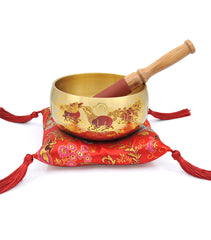 Singing Bowl with 3 Harmony Animals