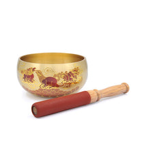 Singing Bowl with 3 Harmony Animals