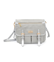 WOFS Buckle Messenger Bag ( Metallic Matte )