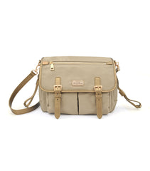 WOFS Buckle Messenger Bag ( Metallic Matte )