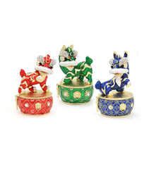 Three Lions on Drums