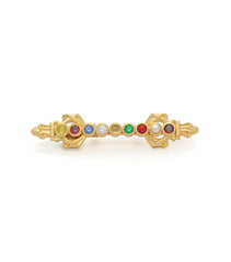 9 Gems Wand Pin