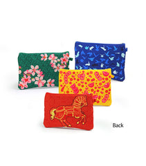 Triple Zipper Lucky Pouch