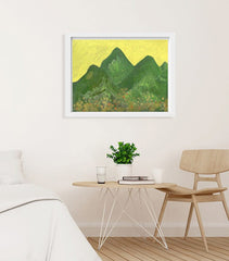 Mountains - Yellow Sky