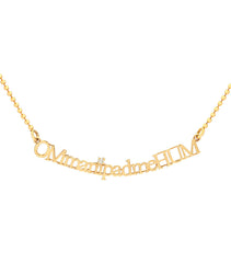 Gift of Gold - Om Mani Padme Hum Necklace