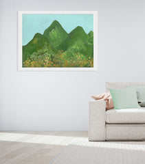 Mountains - Blue Sky