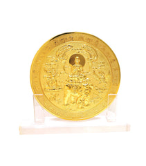 Samantabhadra ((Pu Hsien Pusa) Mirror with Mantra