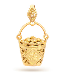 Gift of Gold - Bucket of Gold Pendant