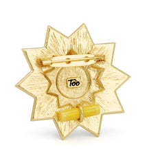 15 HUMS Protection Wheel Brooch