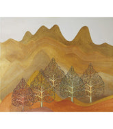 Gold Mountains & 5 Trees