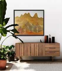 Gold Mountains & 5 Trees