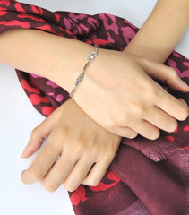 4 Eye Dzi with Double 8 Bracelet