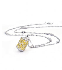 Prayer Wheel Pendant for Wealth