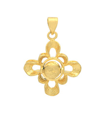Golden Windmill Pendant