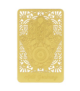 Anti-Jealousy Gold Talisman Card