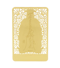 Jade Emperor Gui Ren Gold Talisman Card