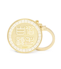 Rooster Peach Blossom Amulet