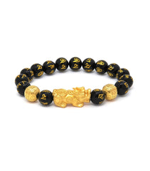 10mm Mantra Beads with Pi Xie