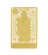 God of Happiness Gold Talisman Card