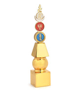 Five Element Pagoda with "OM AH HUM"