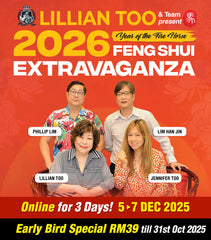 Ticket for Lillian Too's Online Feng Shui Extravaganza 2026