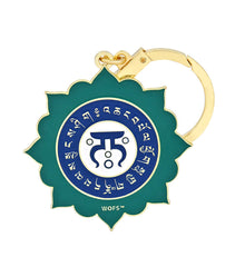 28 Hums Lotus Mandala Amulet