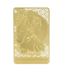 Lady Of 9 Heavens Gold Wallet Card