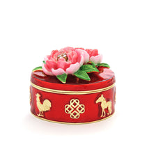 Peach Blossom Peony Love Box
