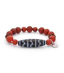"Wealth & Influence" Dzi Bracelet