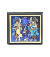 Door Guardians with Ksitigarbah Staff Plaque