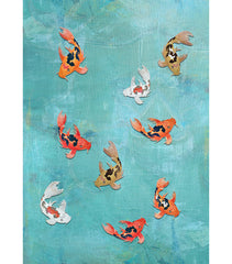 9 Koi Carps