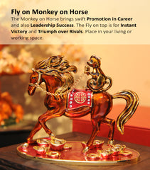 Fly On Monkey On Horse