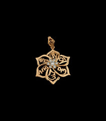 Gift of Gold - Om Mani Padme Hum Pendant