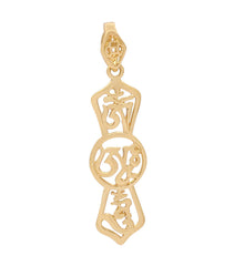 Gift of Gold - OM AH HUM Pendant