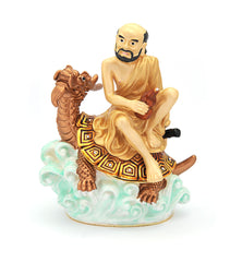 Luo Han Sitting on Dragon Tortoise