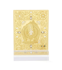 White Umbrella Goddess Mini Plaque