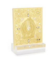 White Umbrella Goddess Mini Plaque